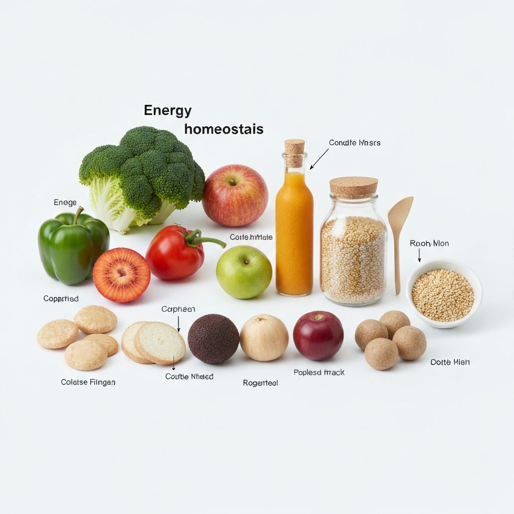 Energy homeostasis visualization